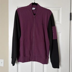 Outdoor Voices Purple Zip-Up Jacket